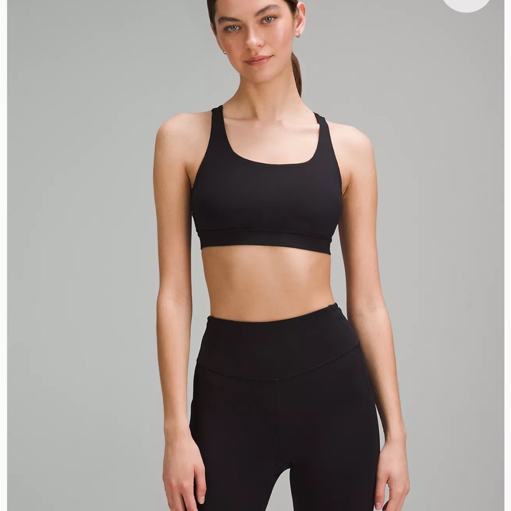 Lululemon Energy Black Sports Bra